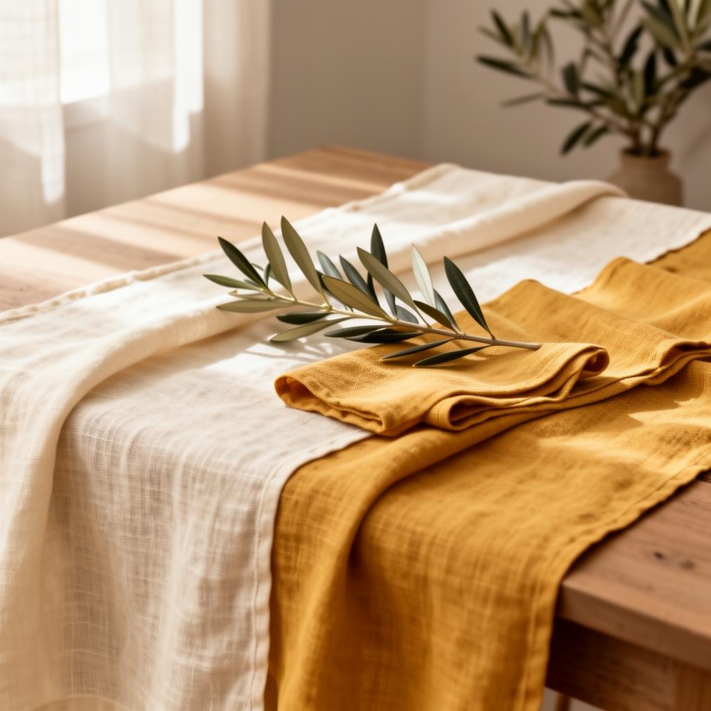 Mediterrane stoffen en decoratie